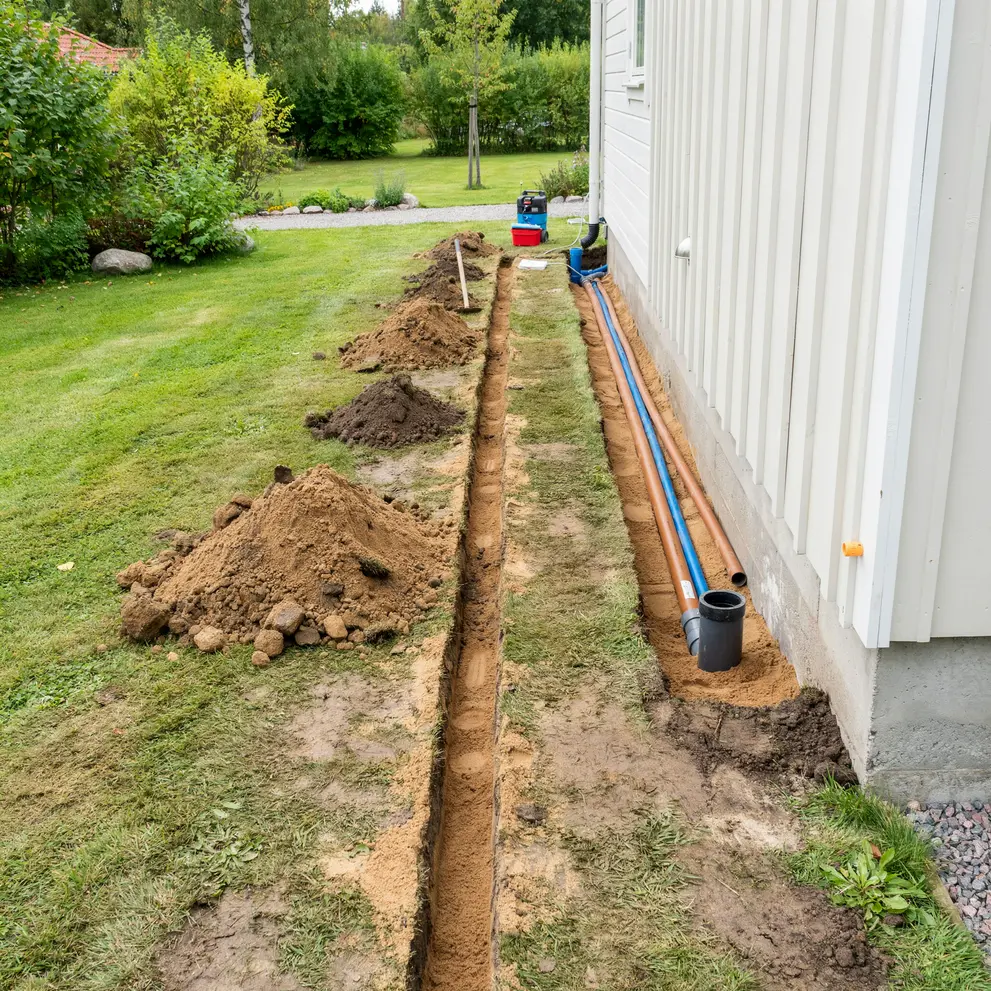 installera vatten avlopp upplands bro stockholm